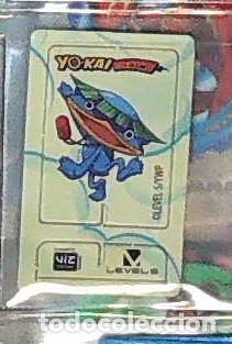 Coleccionismo cromos antiguos: YOKAI WATCH yokai watch cap tazo menko LEVEL LEVELS TOSFRIT