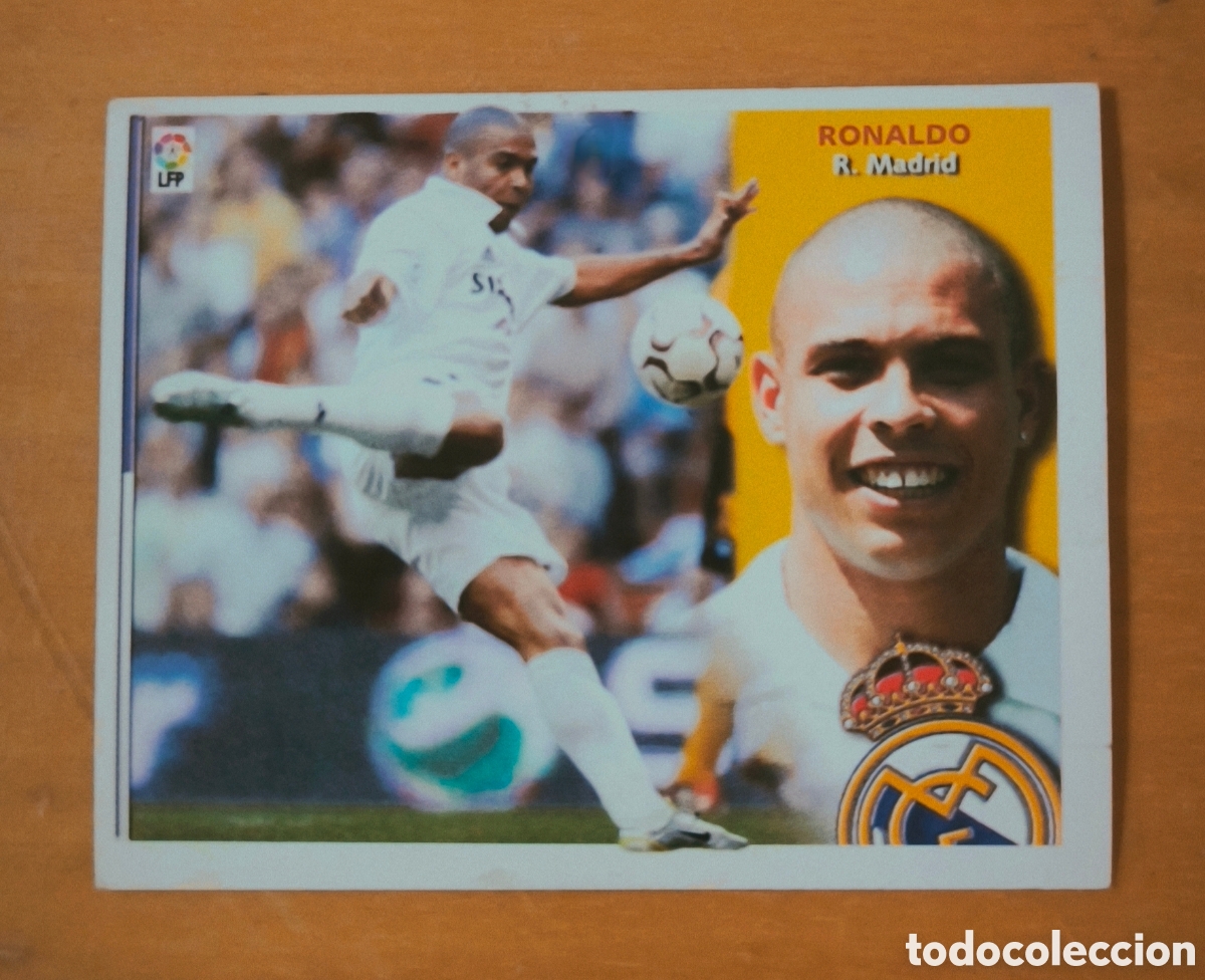 Coleccionismo cromos antiguos: Cromo Ronaldo fichaje N&deg;31 Real Madrid temporada 2002/2003