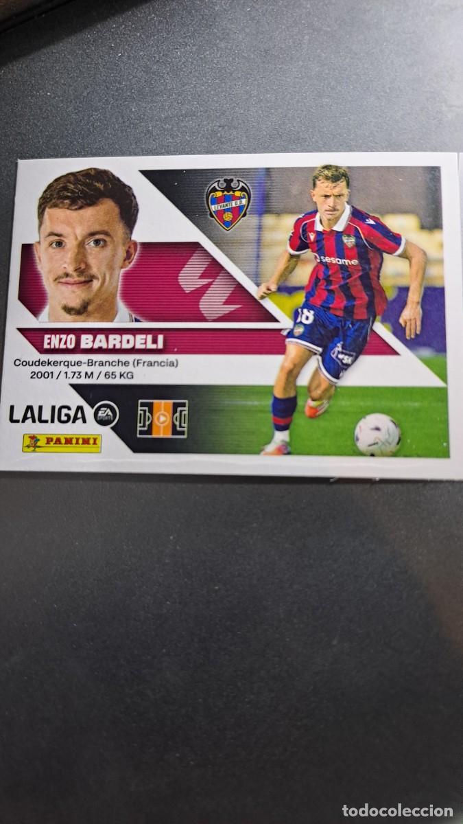 Coleccionismo cromos antiguos: CROMO BARDELI FICHAJE 5 ULTIMOS FICHAJES 5 LEVANTE LIGA 2026 2027 26 27 ESTE PANINI NUNCA PEGADO