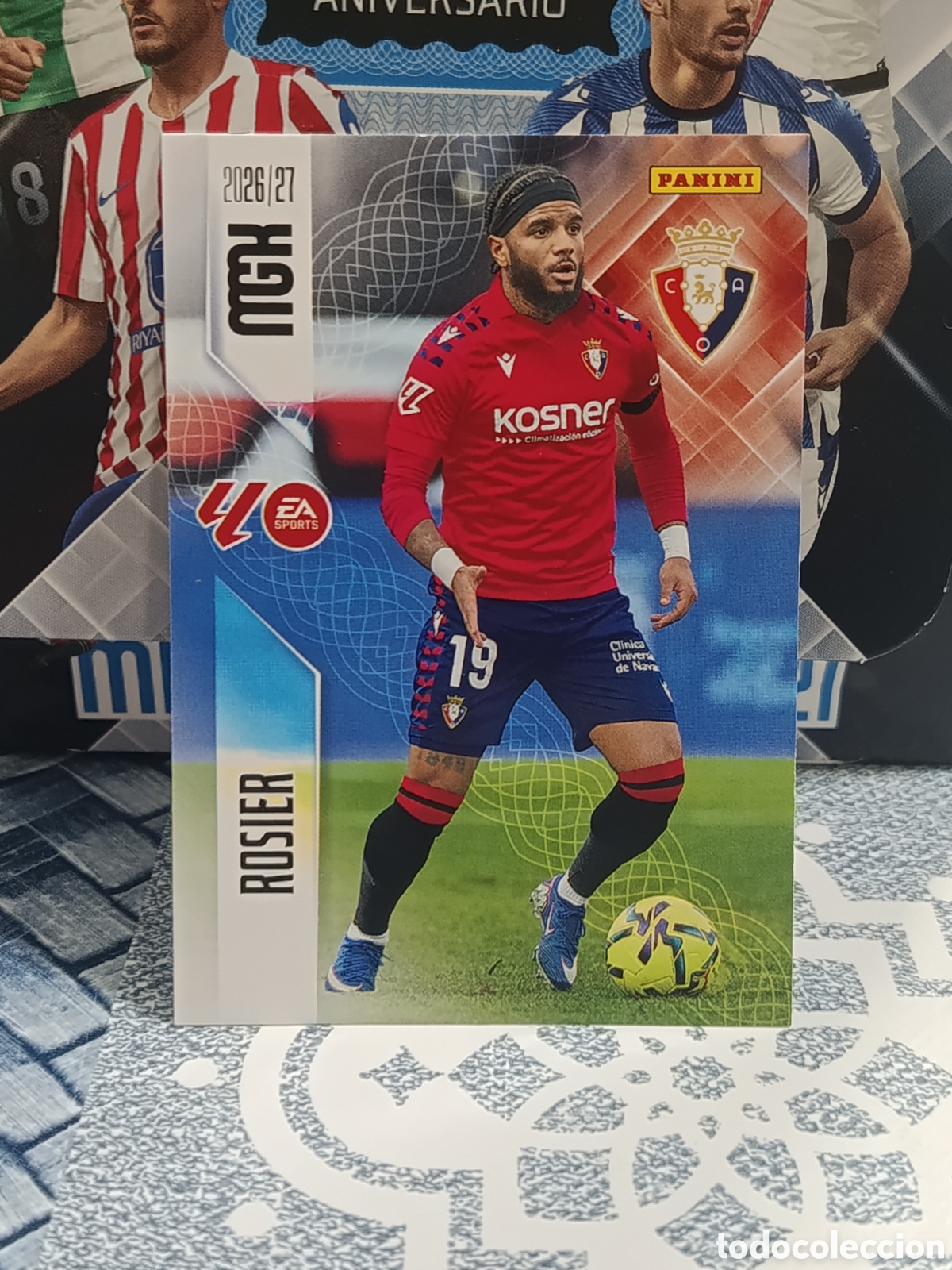 Collezionismo Figurine antiche: ROSIER OSASUNA N&ordm; 256 MGK 26 27 2026 2027 PANINI