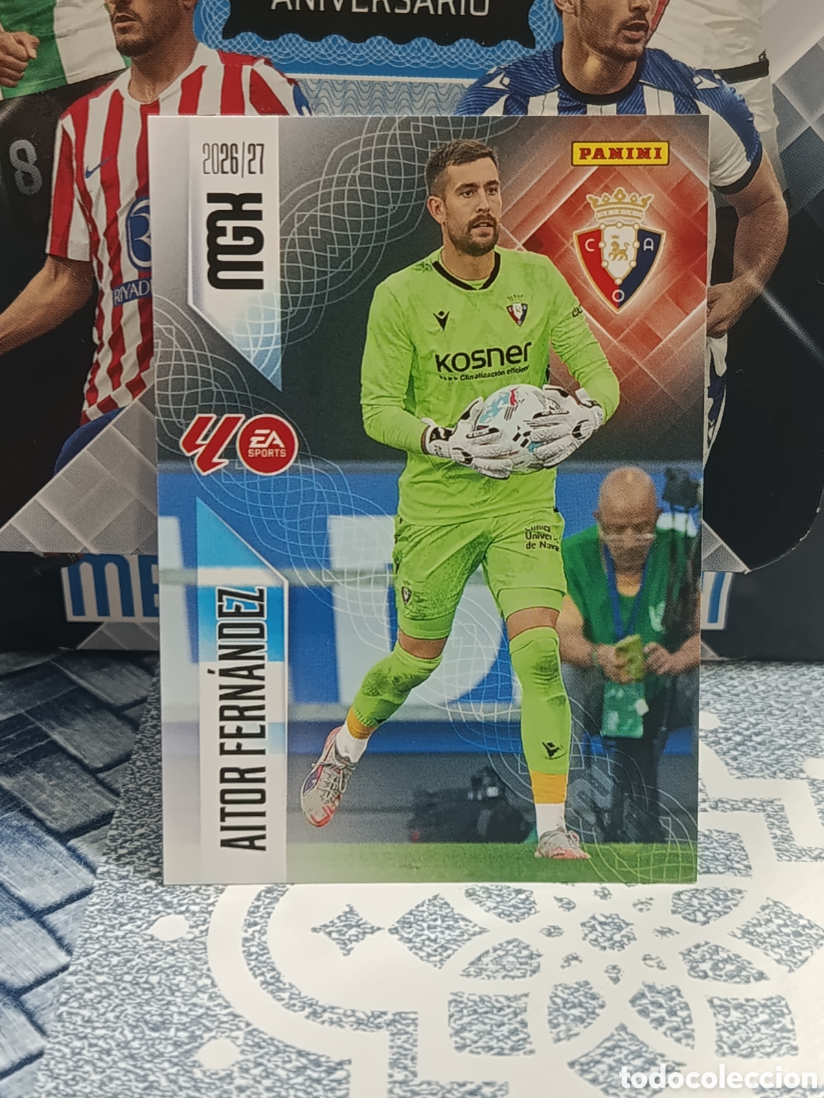 Collezionismo Figurine antiche: AITOR FERNANDEZ OSASUNA N&ordm; 255 MGK 26 27 2026 2027 PANINI