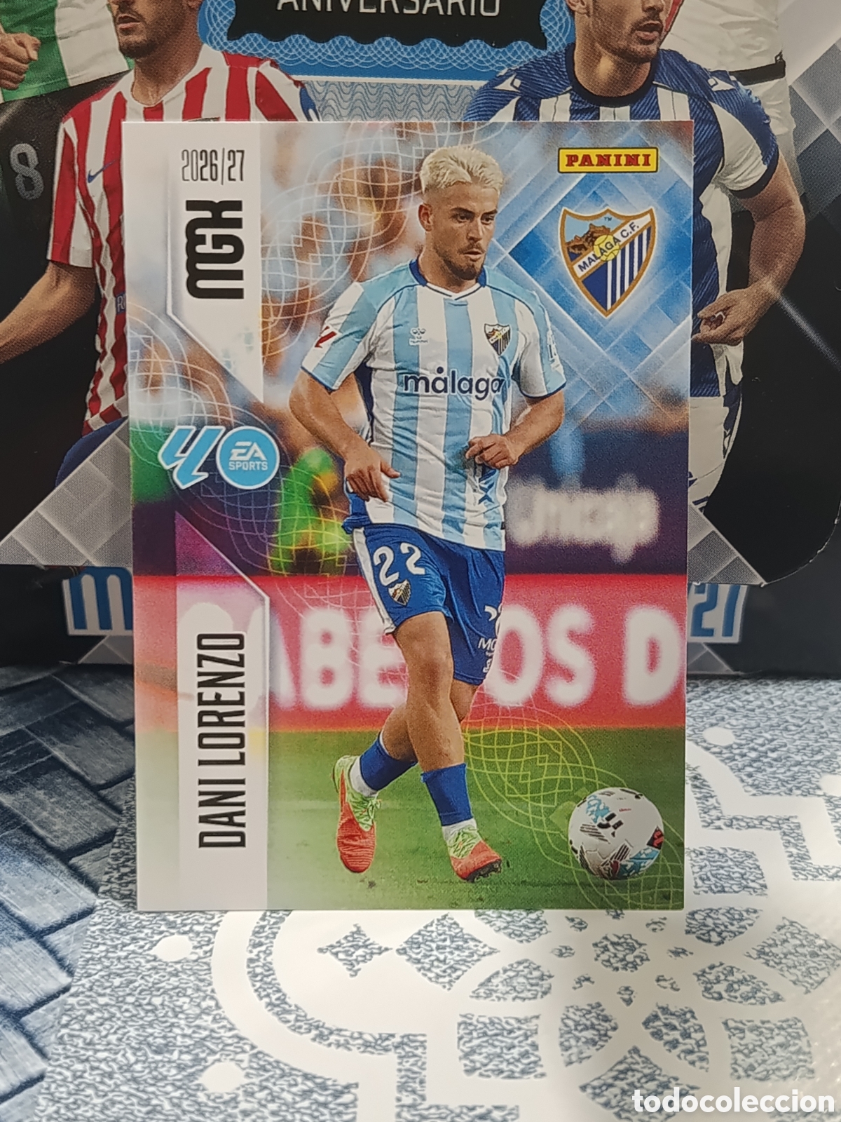 Collezionismo Figurine antiche: DANI LORENZO MALAGA N&ordm; 245 MGK 26 27 2026 2027 PANINI