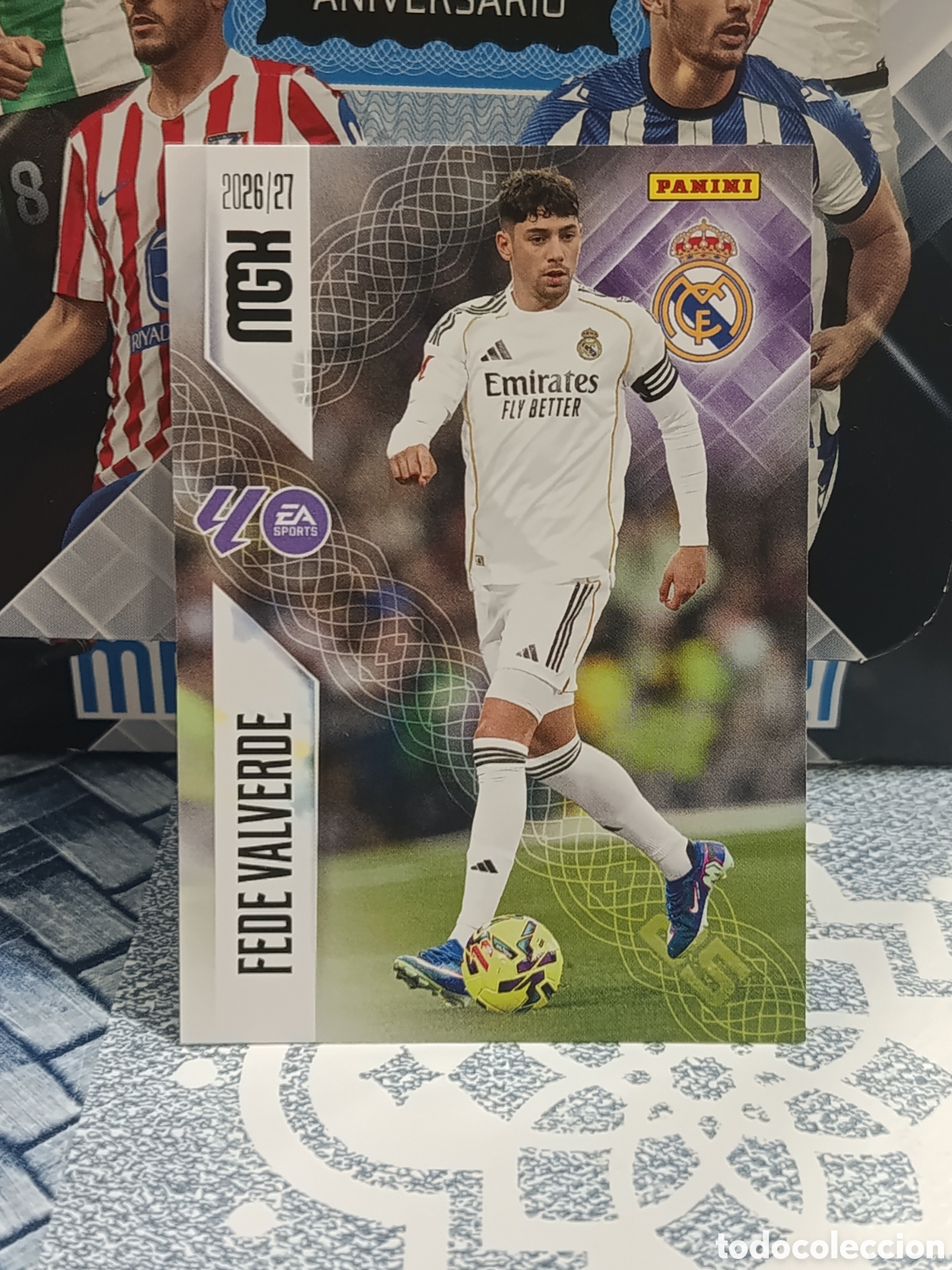 Collezionismo Figurine antiche: FEDE VALVERDE REAL MADRID N&ordm; 226 MGK 26 27 2026 2027 PANINI