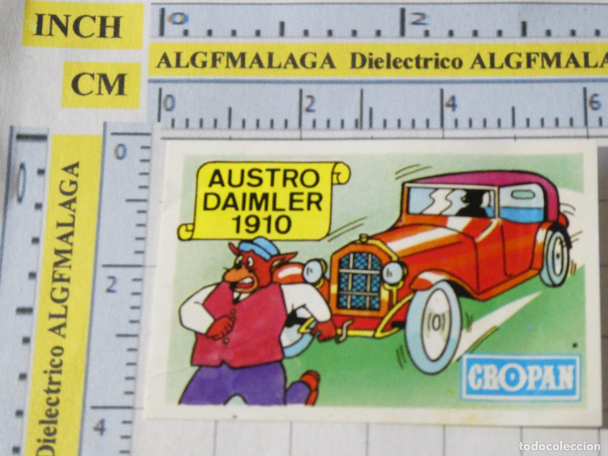 Coleccionismo cromos antiguos: CROMO CROMITO PASTELITOS CHOCOLATINAS CHICLES. CROPAN CRECS COCHE AUSTRO DAIMLER 1910