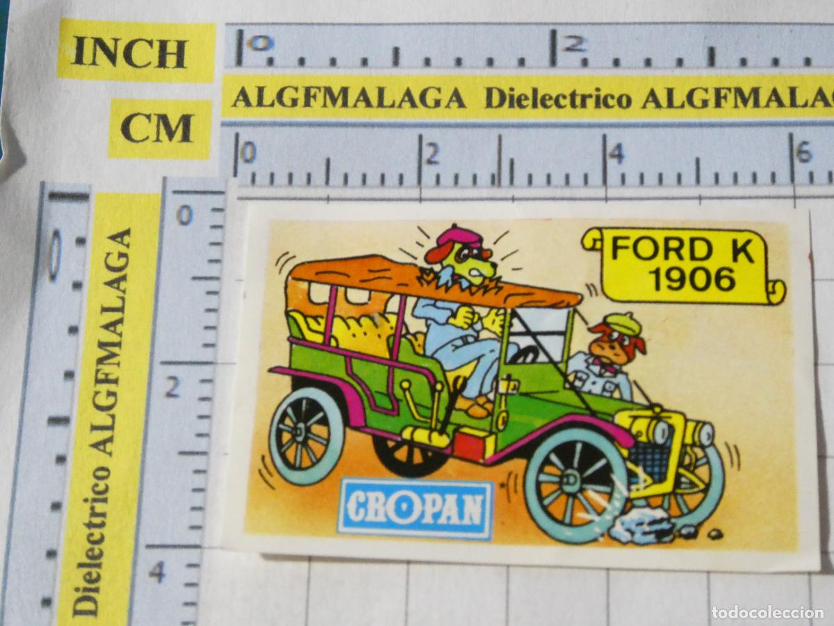Coleccionismo cromos antiguos: CROMO CROMITO PASTELITOS CHOCOLATINAS CHICLES. CROPAN CRECS COCHE FORD K 1906