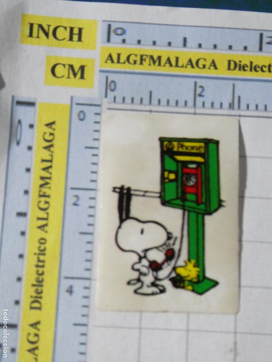 Coleccionismo cromos antiguos: CROMO CROMITO PASTELITOS CHOCOLATINAS CHICLES. SNOOPY SERIE A DETERMINAR CROPAN? BOLLYCAO? BIMBO?