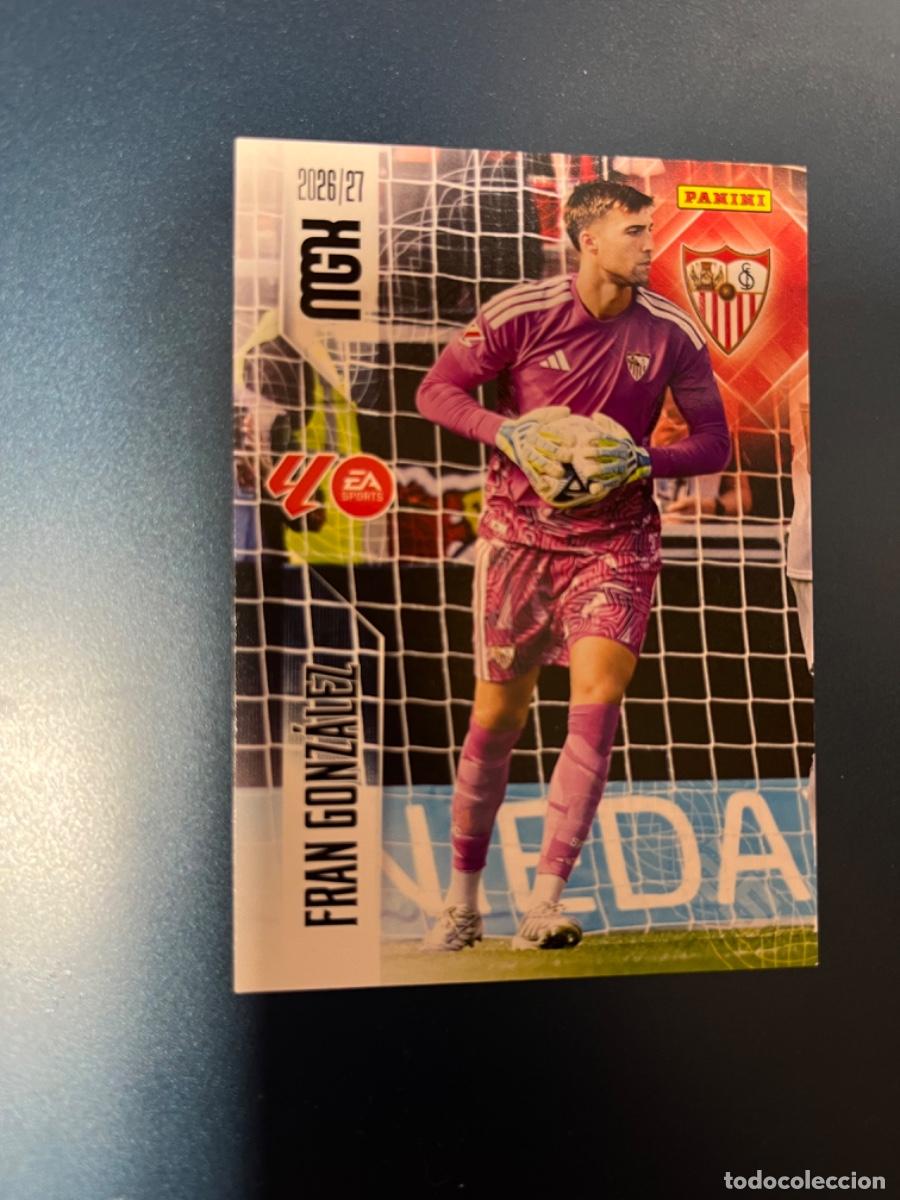 Coleccionismo cromos antiguos: 327 Fran gonzalez Sevilla 2 edicion Panini megacracks mgk 26-27