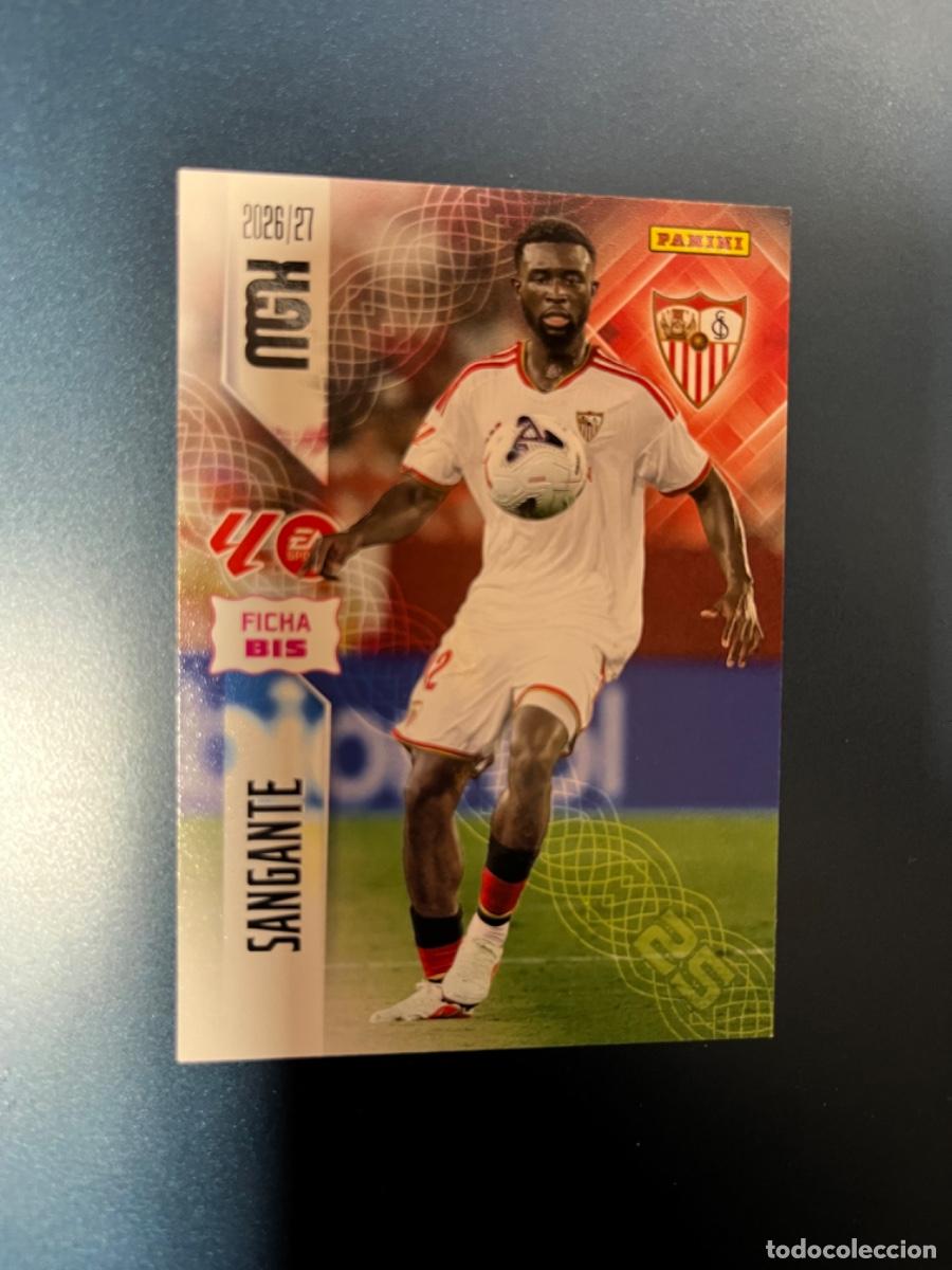 Coleccionismo cromos antiguos: 331 bis sangante Sevilla 2 edicion Panini megacracks mgk 26-27