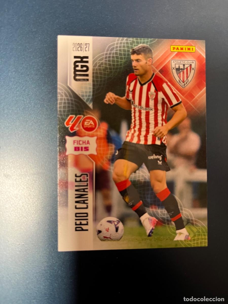 Coleccionismo cromos antiguos: 47 bis peio canales Athletic Bilbao 2 edicion Panini megacracks mgk 26-27