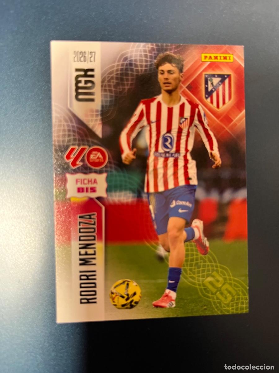 Coleccionismo cromos antiguos: 63 bis Rodri Mendoza atletico Madrid 2 edicion Panini megacracks mgk 26-27