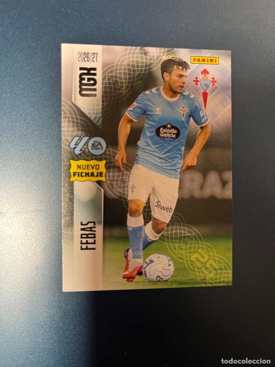 Coleccionismo cromos antiguos: 483 febas celta Vigo nuevo fichaje 2 edicion Panini megacracks mgk 26-27