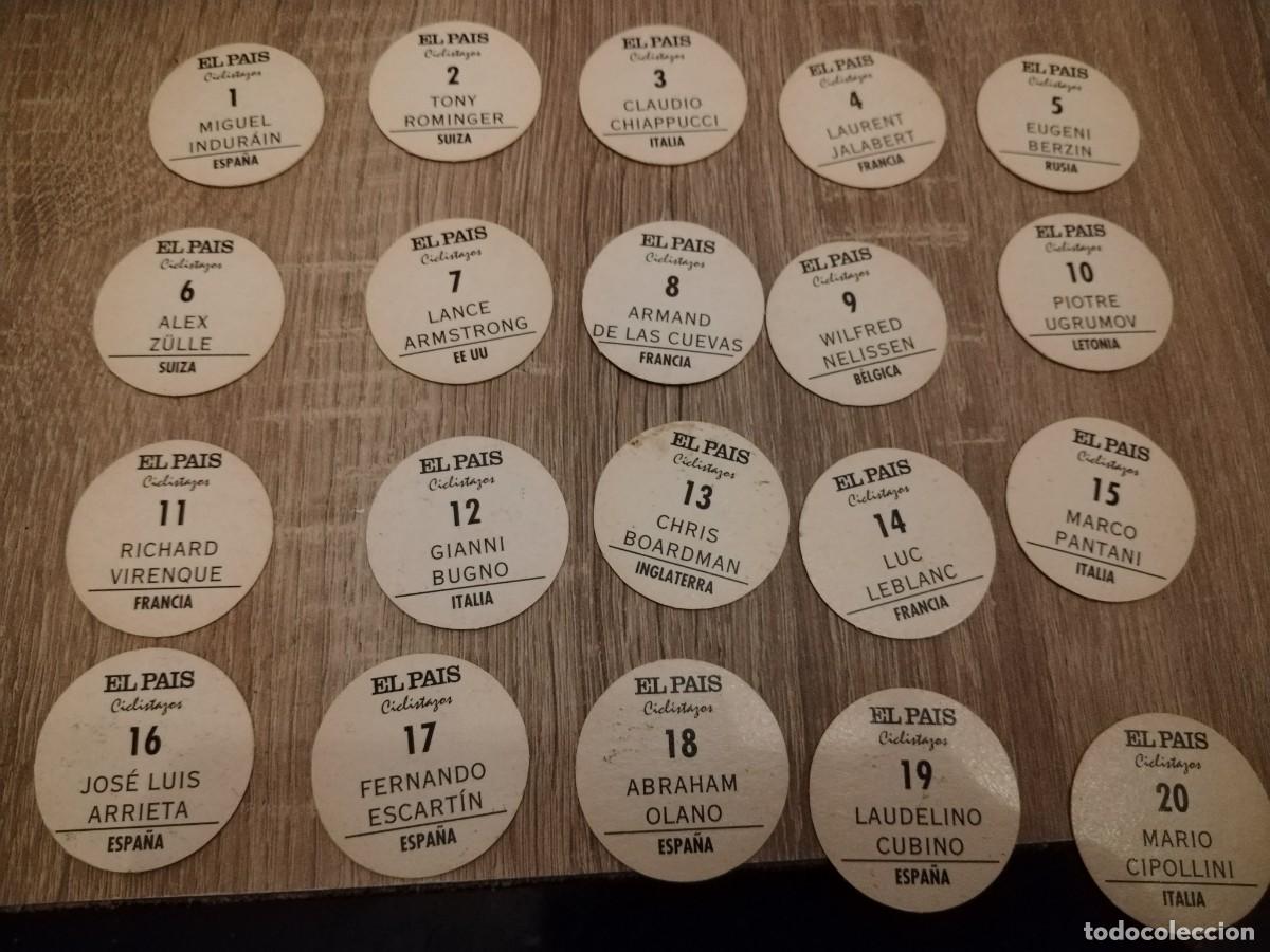 Coleccionismo cromos antiguos: Ciclistazos - tazos - el pa&iacute;s - Foto 1