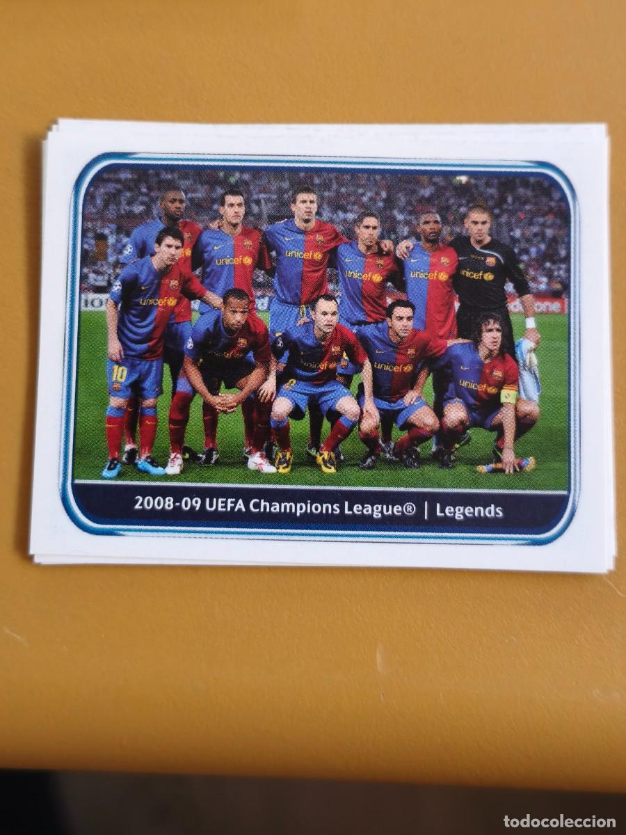 Collectable Antique Stickers: plantilla barcelona 2010 11 champions league