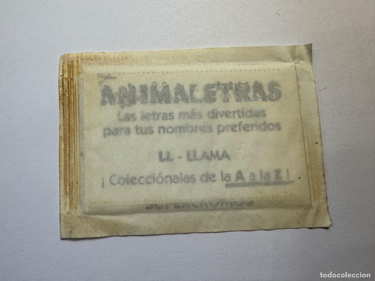 Coleccionismo cromos antiguos: BOLLYCAO FAUNA EN PELIGRO ANIMALETRAS CROMO SELLADO / COMPRA MIN&Iacute;MA 5 &euro;