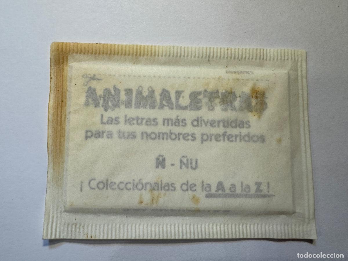Coleccionismo cromos antiguos: BOLLYCAO FAUNA EN PELIGRO ANIMALETRAS CROMO SELLADO / COMPRA MIN&Iacute;MA 5 &euro;
