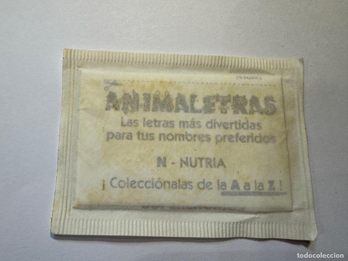 Coleccionismo cromos antiguos: BOLLYCAO FAUNA EN PELIGRO ANIMALETRAS CROMO SELLADO / COMPRA MIN&Iacute;MA 5 &euro;