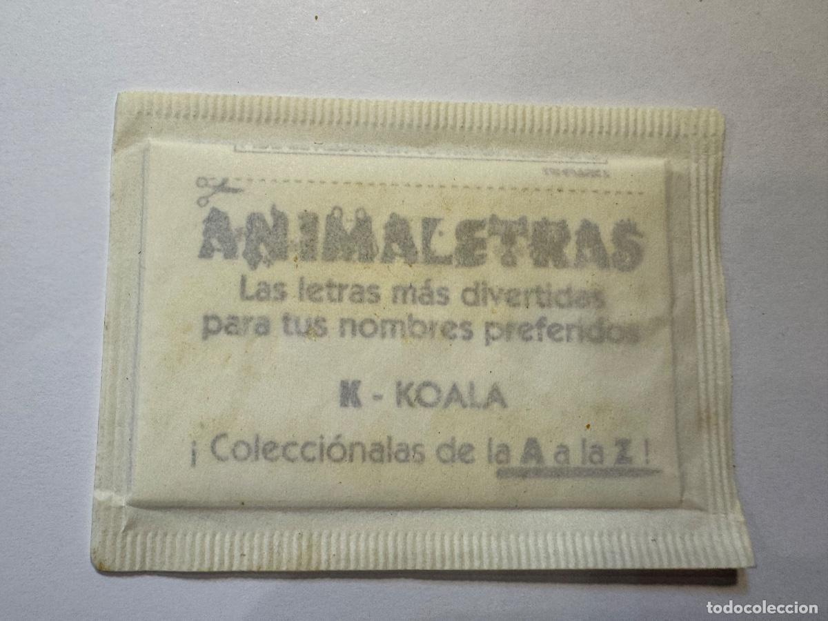 Coleccionismo cromos antiguos: BOLLYCAO FAUNA EN PELIGRO ANIMALETRAS CROMO SELLADO / COMPRA MIN&Iacute;MA 5 &euro;
