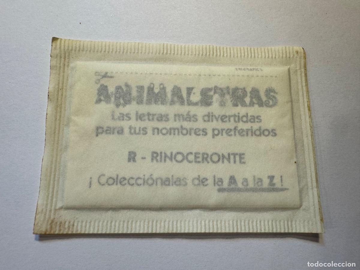 Coleccionismo cromos antiguos: BOLLYCAO FAUNA EN PELIGRO ANIMALETRAS CROMO SELLADO / COMPRA MIN&Iacute;MA 5 &euro;