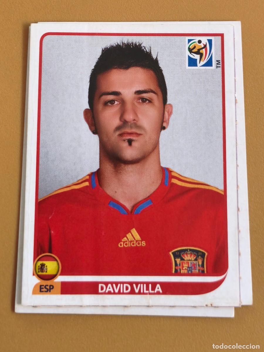 Coleccionismo cromos antiguos: david villa, south africa 2010 . fifa