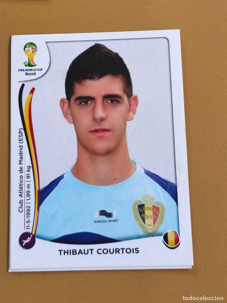 Coleccionismo cromos antiguos: courtois, brasil 2014. fifa