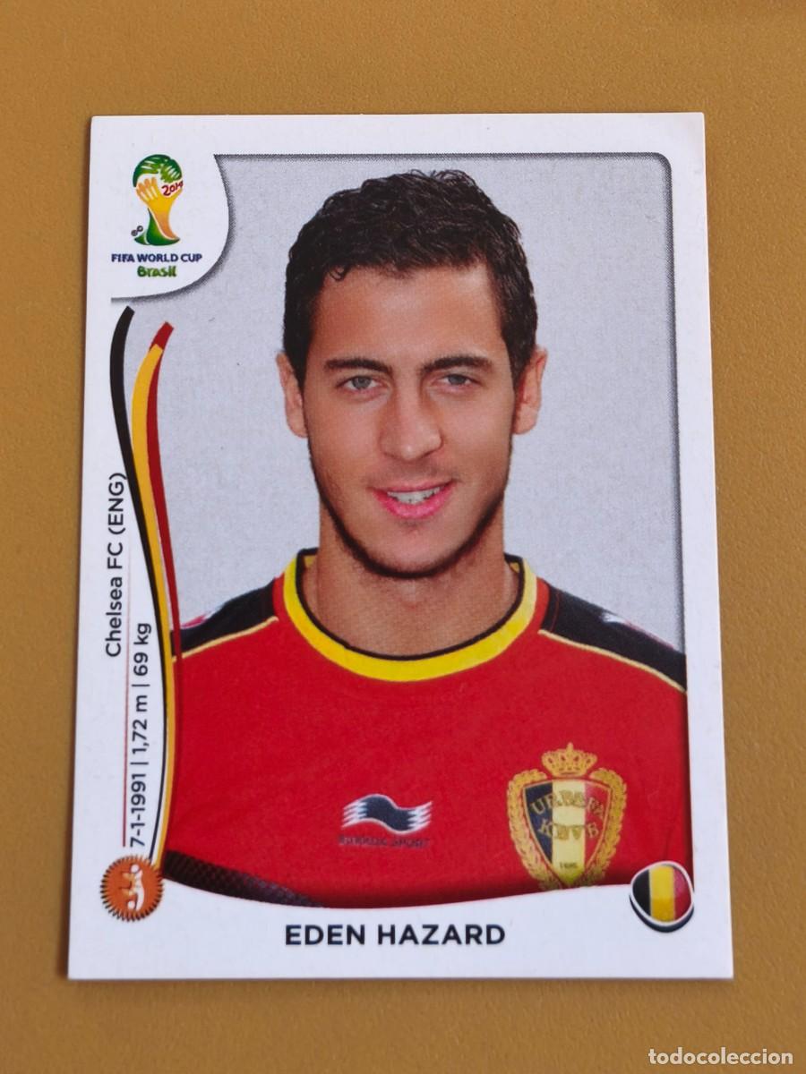 Coleccionismo cromos antiguos: hazard, brasil 2014. fifa