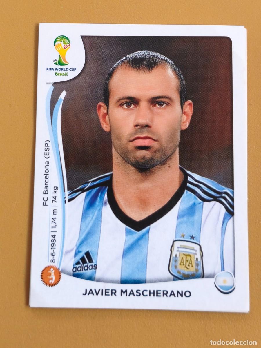 Coleccionismo cromos antiguos: mascherano, brasil 2014. fifa