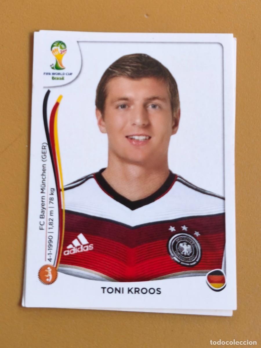 Coleccionismo cromos antiguos: toni kroos, brasil 2014. fifa