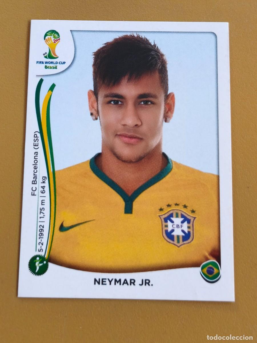 Coleccionismo cromos antiguos: neymar, brasil 2014. fifa