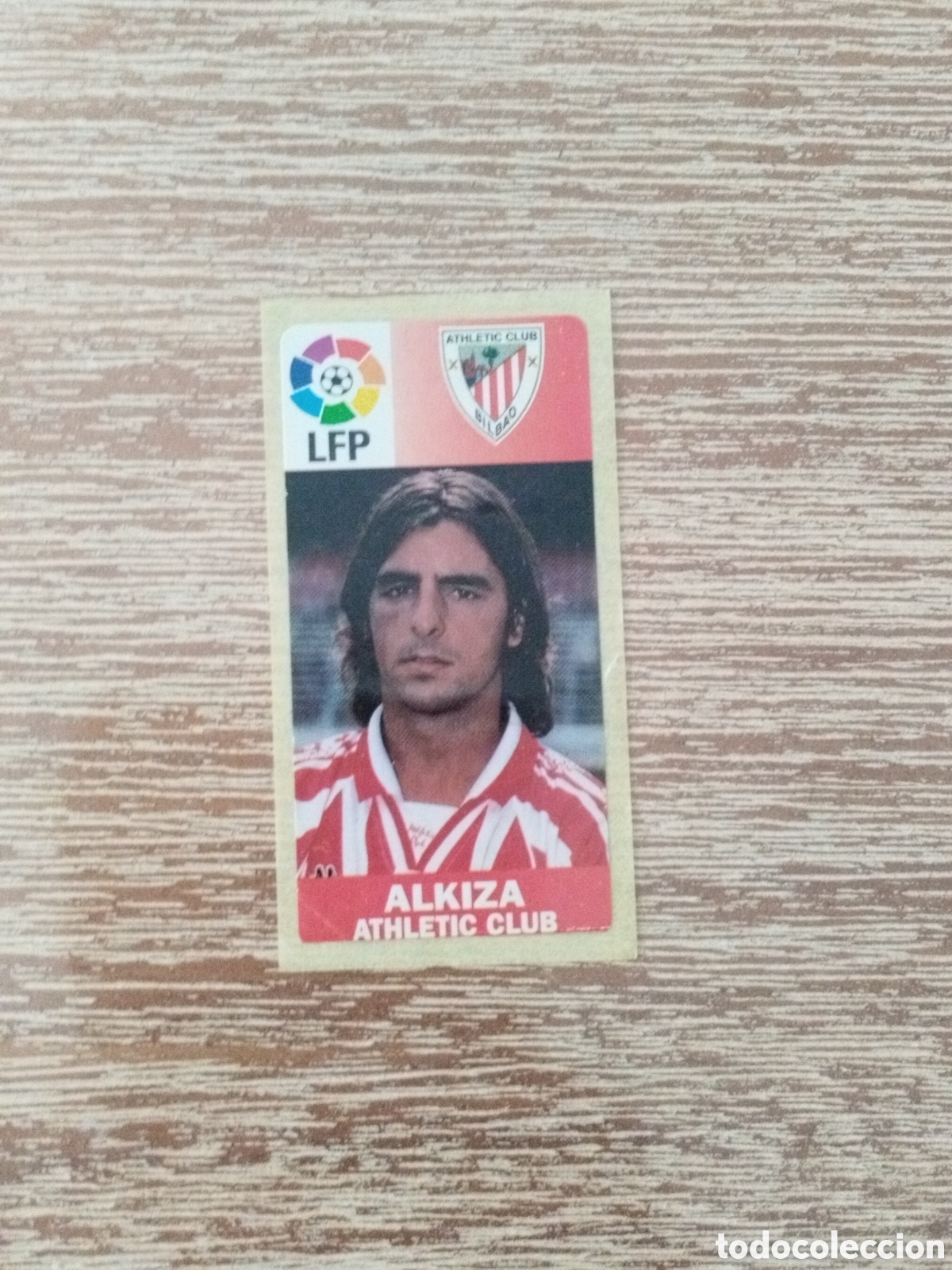 Coleccionismo cromos antiguos: Alkiza - Athletic Bilbao - Crazy Planet Liga 98 - 99 - Chupa Chups - 1998 - 1999 - Cromo Chicle