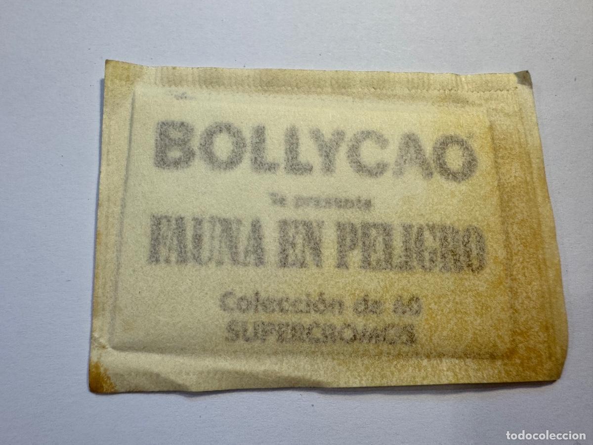 Colecionismo Cromos antigos: BOLLYCAO FAUNA EN PELIGRO ANIMALETRAS CROMO SELLADO / COMPRA MIN&Iacute;MA 5 &euro;
