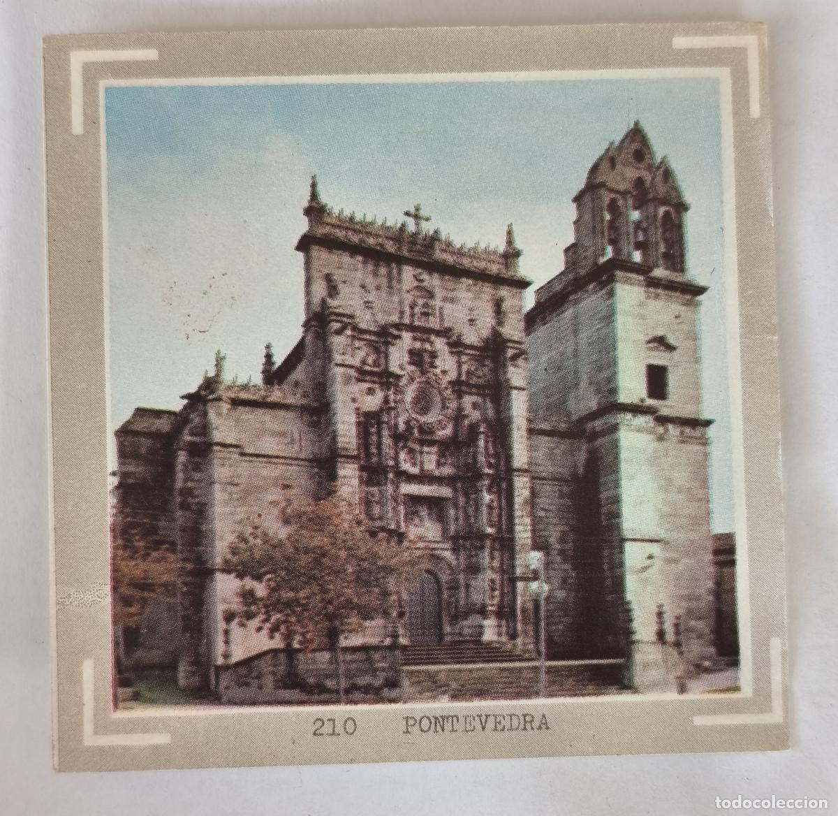 Coleccionismo cromos antiguos: CROMO ALBUM ESPA&Ntilde;A - EDI. COLED 1967 - 210 PONTEVEDRA ( DESPEGADO )
