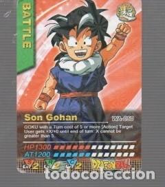 Coleccionismo cromos antiguos: CROMOS DE DRAGON BALL BATTLE SON GOHAN WA-050