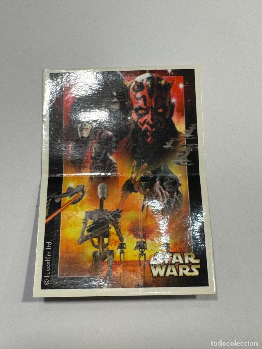 Coleccionismo cromos antiguos: BIMBOCAO STAR WARS CROMO / COMPRA MIN&Iacute;MA 5 &euro;