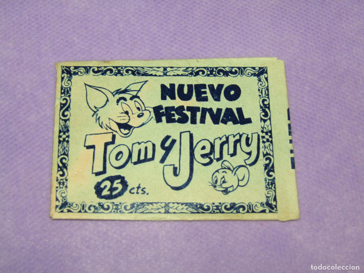 Coleccionismo cromos antiguos: Antiguo Sobre Cromos sin Abrir 25 cts. NUEVO FESTIVAL - TOM y JERRY de FHER