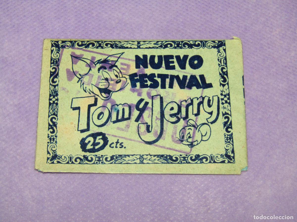 Coleccionismo cromos antiguos: Antiguo Sobre Cromos sin Abrir 25 cts. NUEVO FESTIVAL - TOM y JERRY de FHER