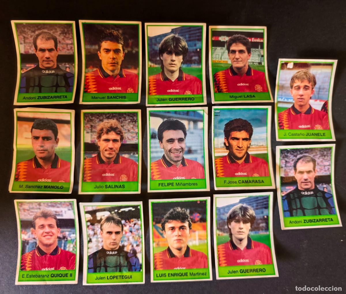 Coleccionismo cromos antiguos: CROMOS - SELECCION NACIONAL DE ESPA&Ntilde;A- USA 1994
