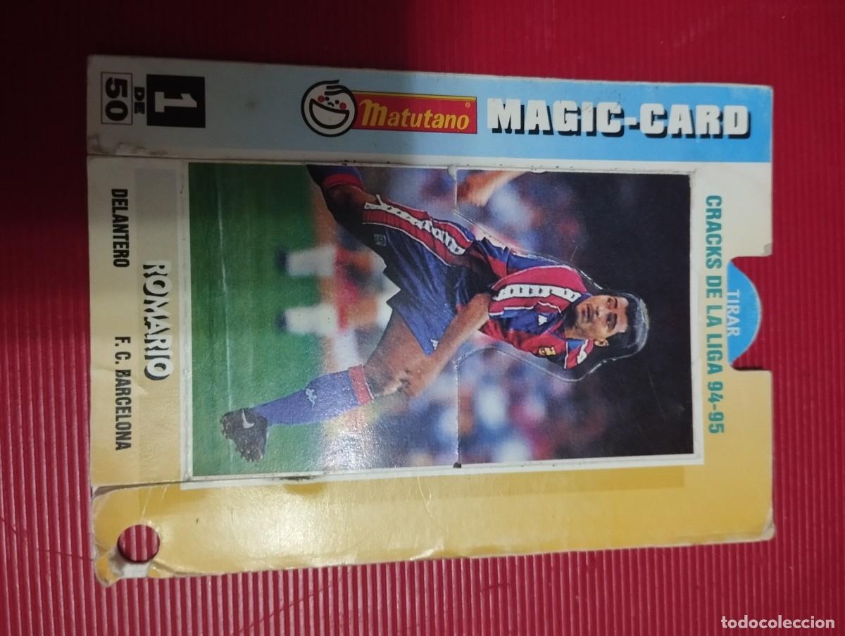 Coleccionismo cromos antiguos: Magic Card Cracks Liga 1994-1995 Romario - Barcelona Matutano