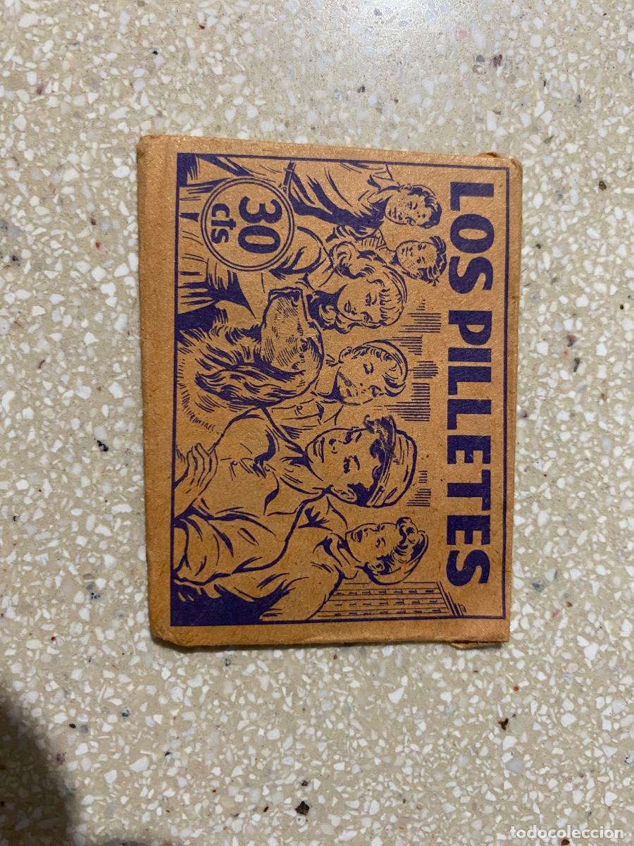 Coleccionismo cromos antiguos: SOBRE CON CROMOS DE LOS PILLETES MUY RARO Y DIFICIL