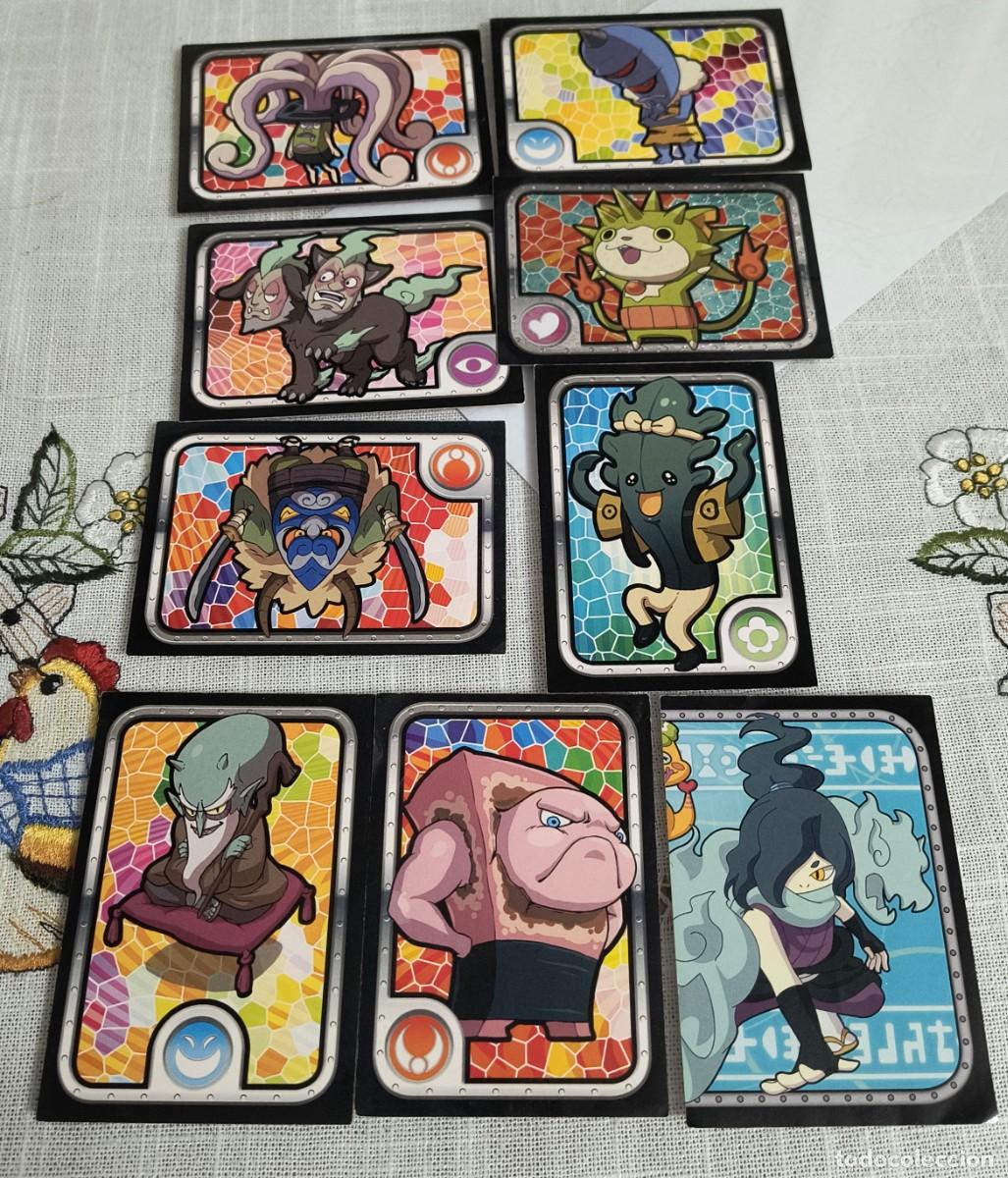 Coleccionismo cromos antiguos: LOTE 9 CROMOS YOKAI WATCH - PANINI 2025 &iexcl;DIFERENTES!