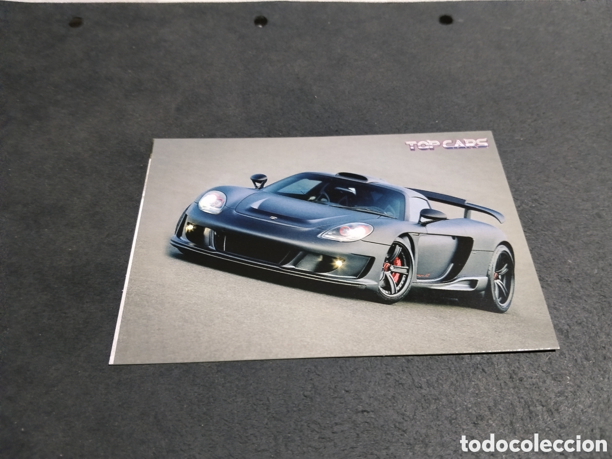 Coleccionismo cromos antiguos: Cromo TopCars coche Gemballa Mirage GT