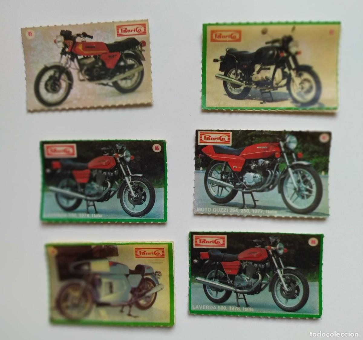 Coleccionismo cromos antiguos: Cromos Panrico Motos