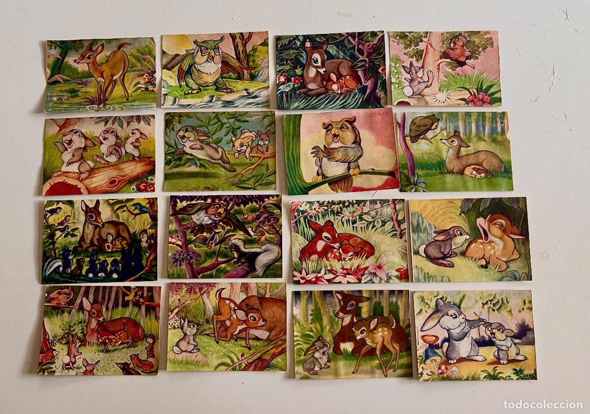 Coleccionismo cromos antiguos: CROMOS DEL ALBUM BAMBI DE FHER