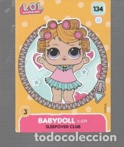 Coleccionismo cromos antiguos: CROMO DE LOL SURPRISE BABY DOLL N&ordm;134 EDITO MGA ENTE ENTERTAINMENT Y PANINI