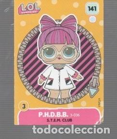 Coleccionismo cromos antiguos: CROMO DE LOL SURPRISE P.H.D.B.B. N&ordm;141 EDITO MGA ENTE ENTERTAINMENT Y PANINI