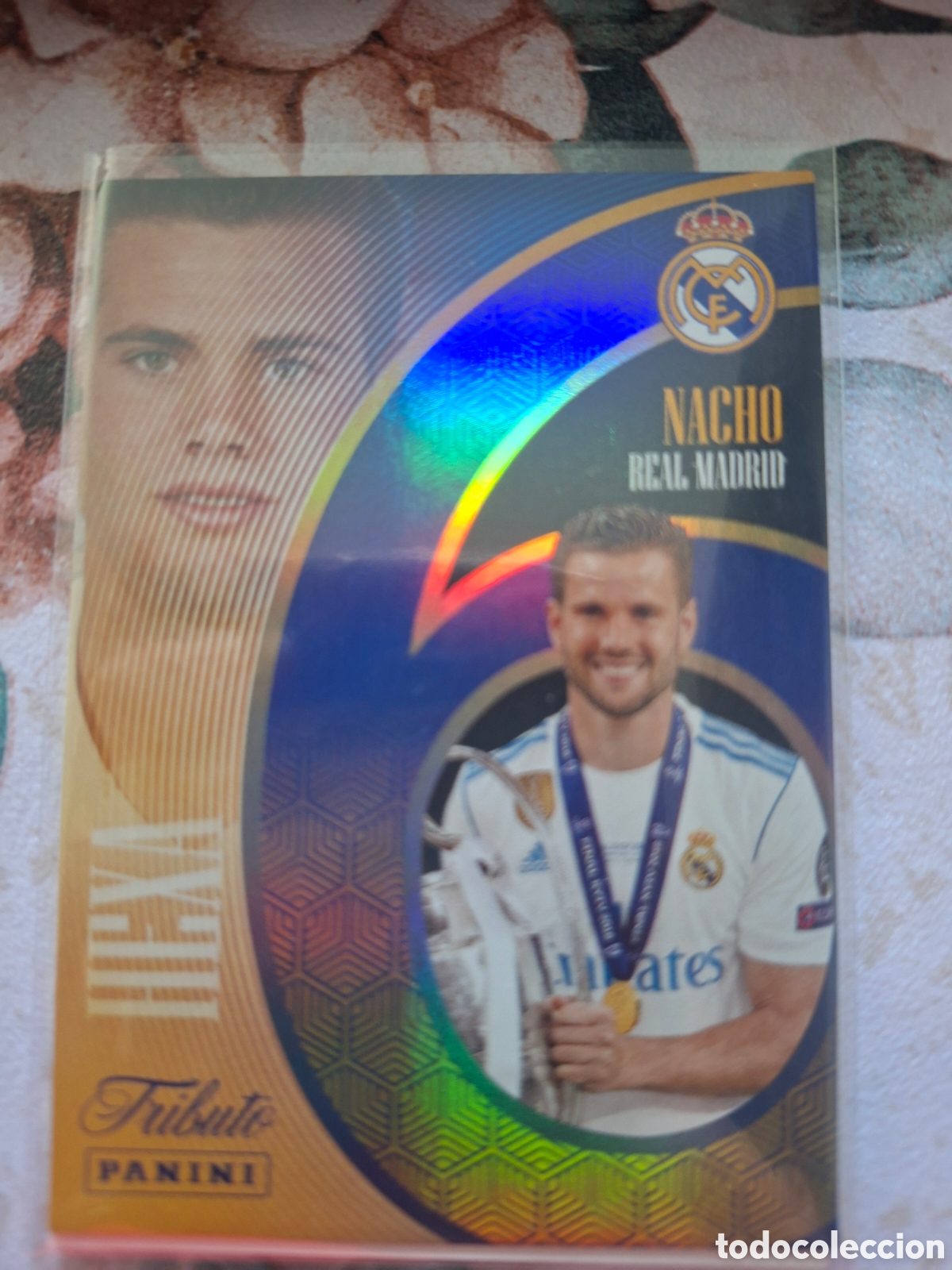 Coleccionismo cromos antiguos: Nacho- tributo real Madrid H4 - Foto 3