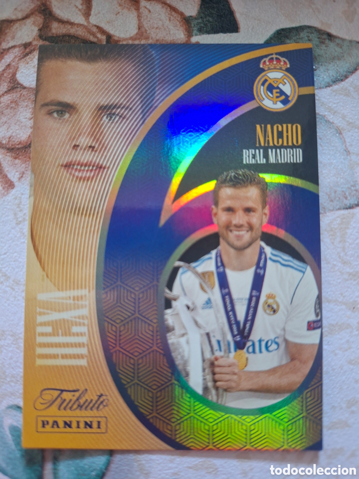 Coleccionismo cromos antiguos: Nacho- tributo real Madrid H4 - Foto 1