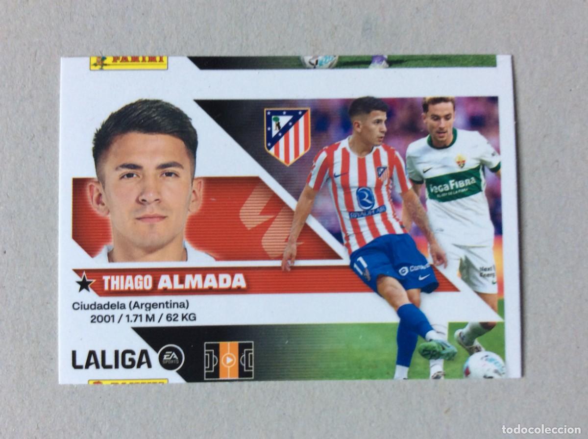 Coleccionismo cromos antiguos: LIGA ESTE 2026 2027 26 27 -CROMO CON ERROR DE CORTE- ALMADA -ATLETICO DE MADRID N&ordm;16
