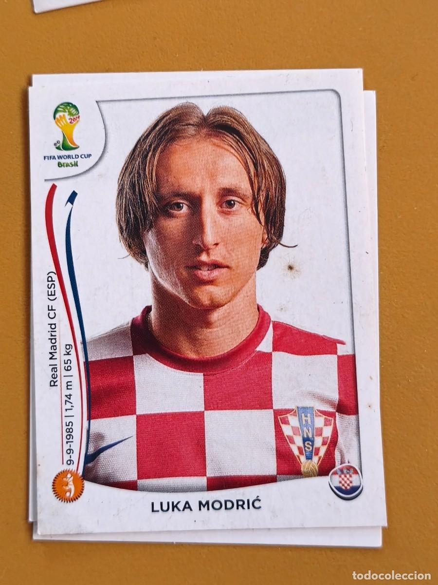 Coleccionismo cromos antiguos: modric, brasil 2014. fifa