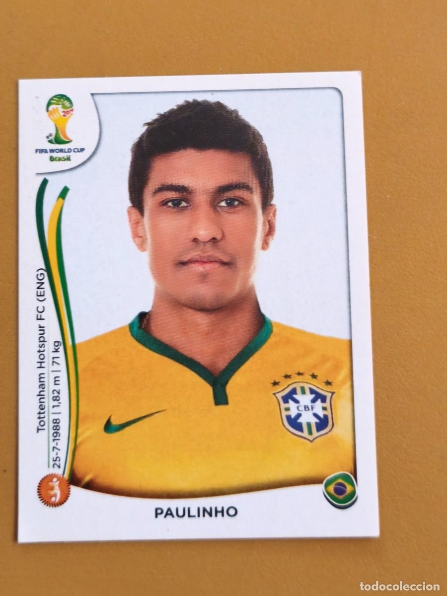 Coleccionismo cromos antiguos: paulinho, brasil 2014. fifa