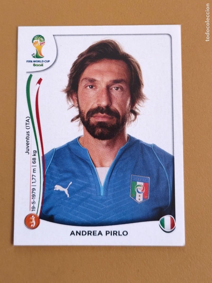 Colecionismo Cromos antigos: pirlo, brasil 2014. fifa